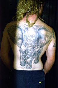 elephant tattoo Tauranga New Zealand