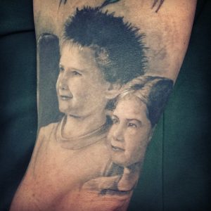 portrait tattoo Tauranga New Zealand