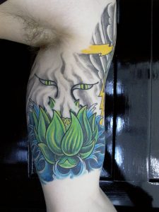 lotus tattoo Tauranga New Zealand