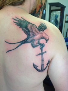 Hawk tattoo New ZEaland