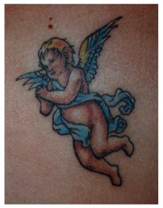cherub tattoo Tauranga New Zealand