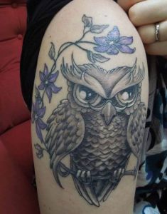 owl tattoo Tauranga New Zealand
