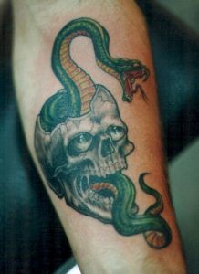 snake tattoo Tauranga New Zealand