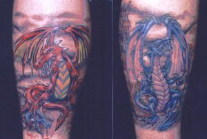 dragons tattoo Tauranga New Zealand